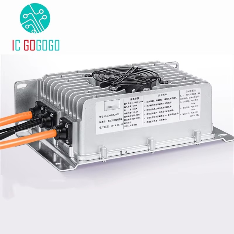72V 15A Fast Charger - Carregador de Bateria de Íon de