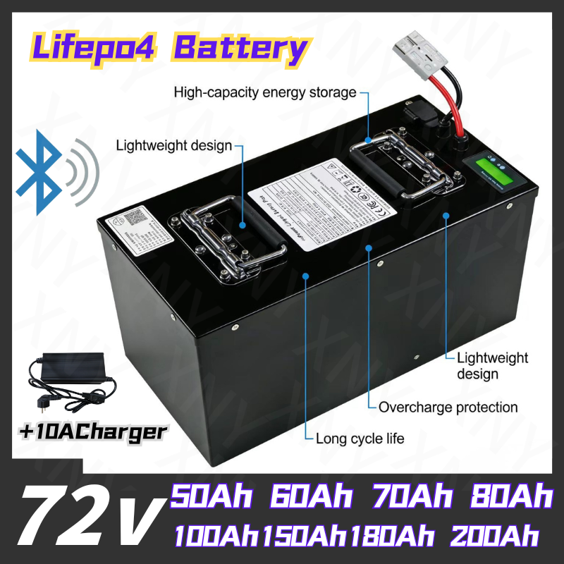 72V 40Ah Lifepo4 Battery Pack - Bateria de Lítio XNY-72V LifePo4 50Ah