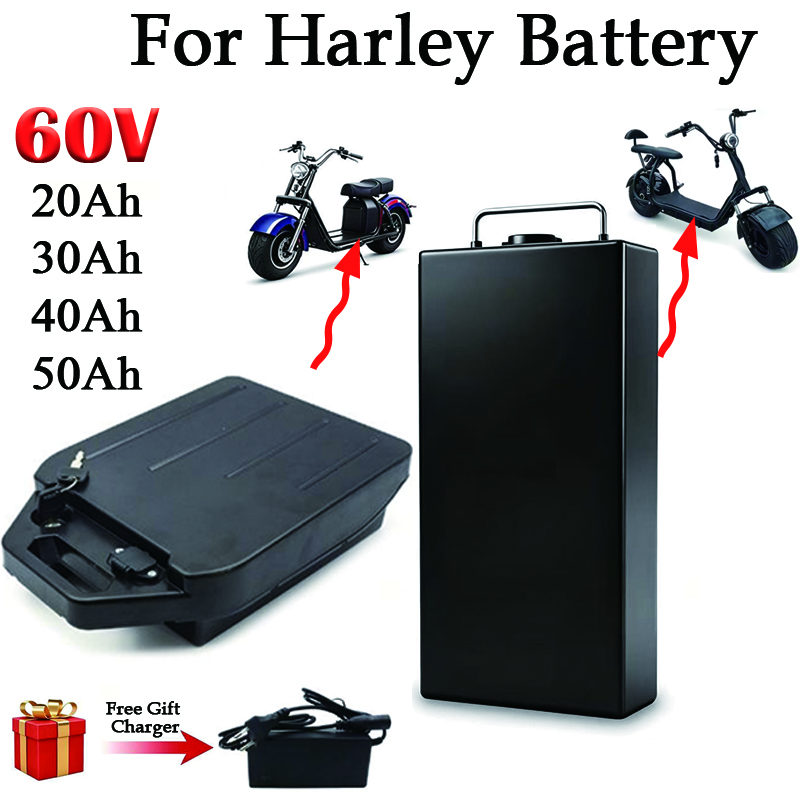 60V 50Ah Electric Scooter Battery - Bateria de lítio 18650 para motocicleta