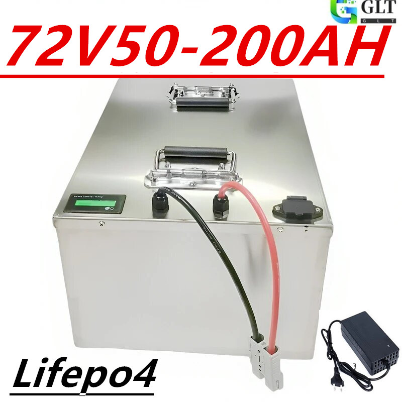 72V 40Ah Lifepo4 Battery Pack - Bateria Lifepo4 72V 50Ah/100Ah/120Ah/150Ah/200Ah com BMS
