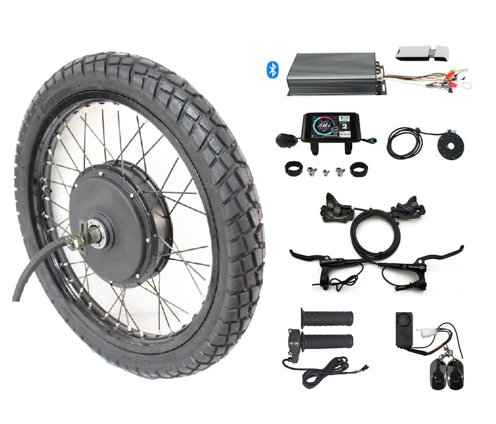 72V 100A Sabvoton Controller - Kit de conversão para aro de