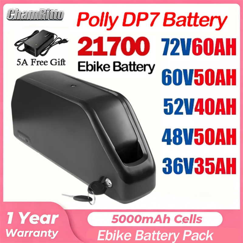 72V 40Ah Lifepo4 Battery Pack - Bateria Hailong Polly 52V 50Ah para