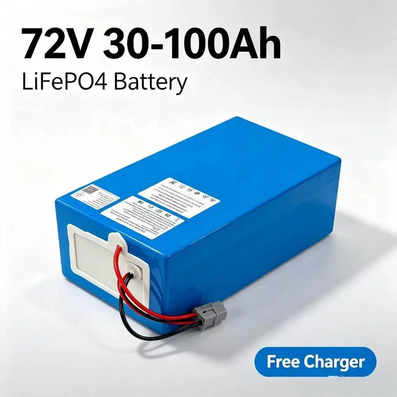 72V 40Ah Lifepo4 Battery Pack - Bateria XNY Lithium LiFePO4 72V 50Ah