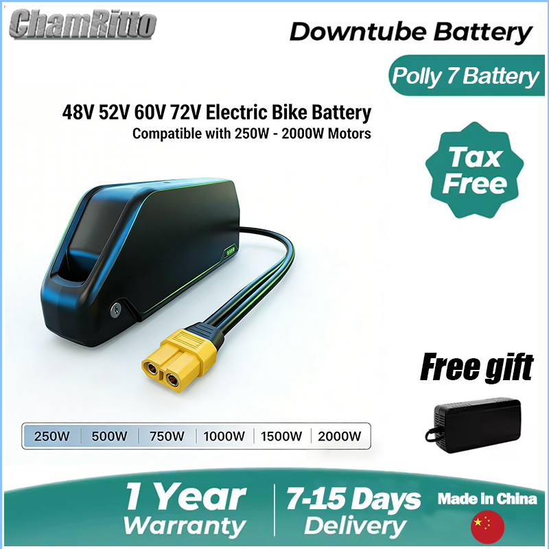 72V 50Ah 21700 Lithium Battery - Bateria de bicicleta elétrica 72V 60V