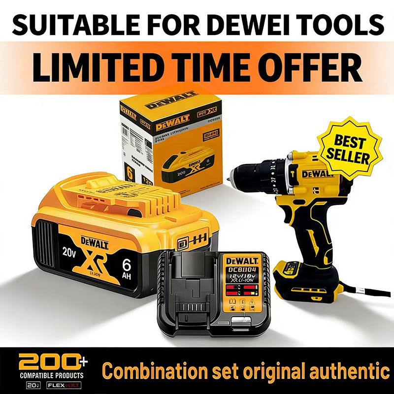 Bateria Original DeWalt 6Ah/5A - 60V 50Ah Electric Scooter Battery avaliação e preço