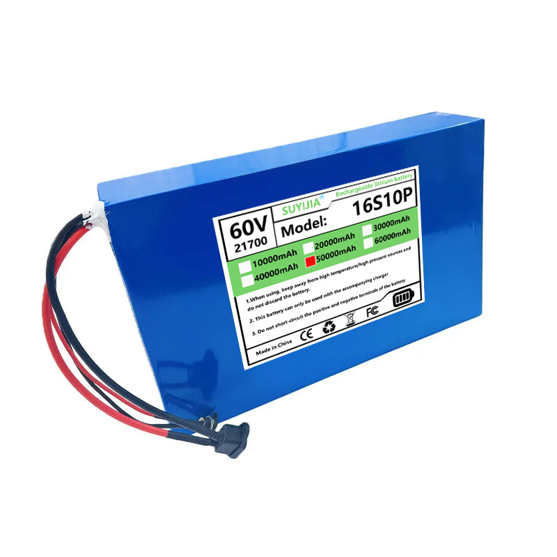 Nova Bateria de Íon de Lítio 2 - 60V 50Ah Electric Scooter Battery avaliação e preço