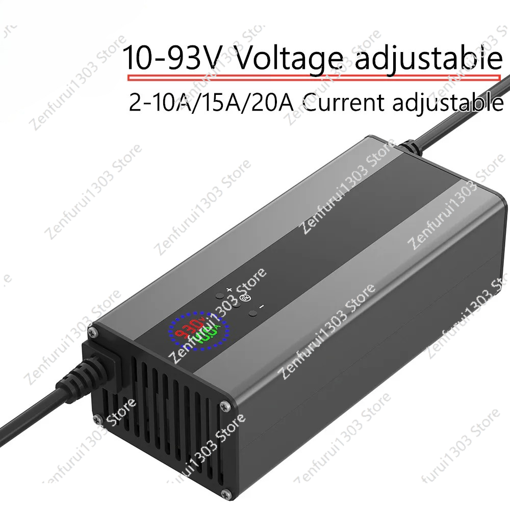 Carregador de Bateria de Lítio - 72V 15A Fast Charger avaliação e preço
