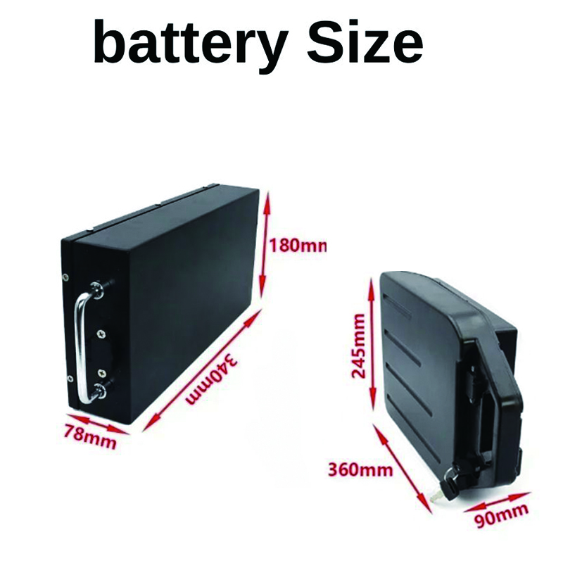 Bateria de Lítio 18650 60V 20A - 60V 50Ah Electric Scooter Battery avaliação e preço