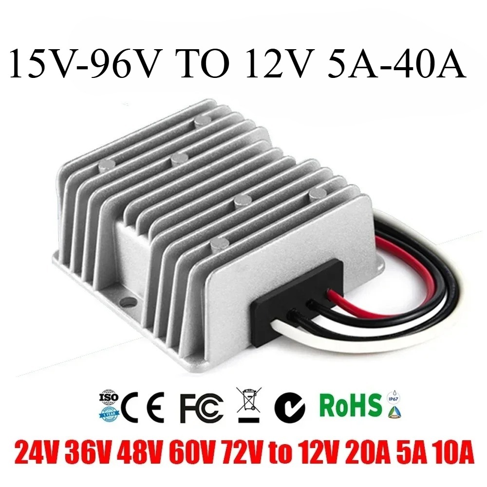 Step-Down DC Converter for Car - 72V 15A Fast Charger avaliação e preço