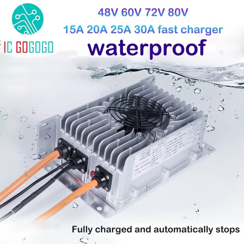 Carregador de Bateria de Íon d - 72V 15A Fast Charger avaliação e preço