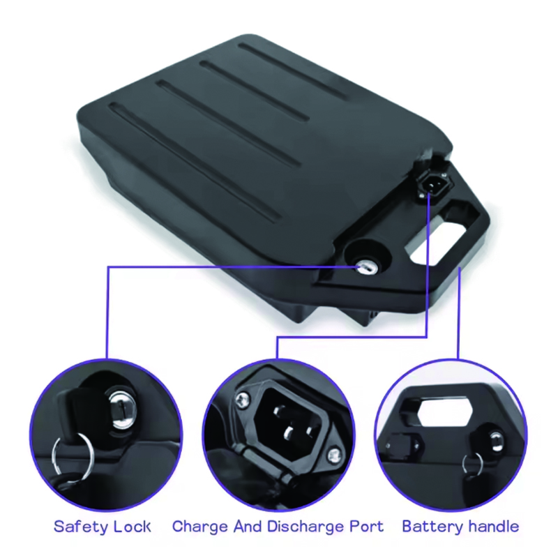 Bateria de lítio 18650 para mo - 60V 50Ah Electric Scooter Battery avaliação e preço
