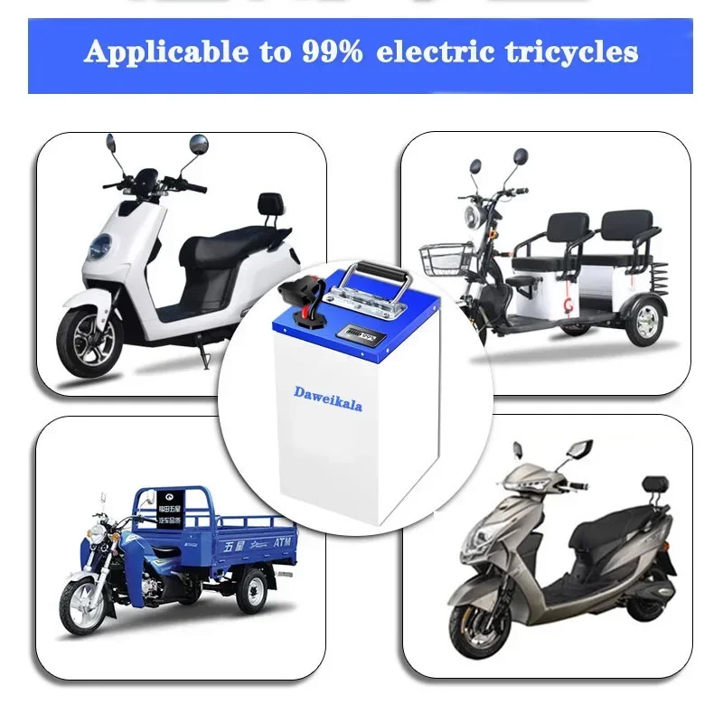 Bateria de Lítio 72V 60V 48V d - 60V 50Ah Electric Scooter Battery avaliação e preço