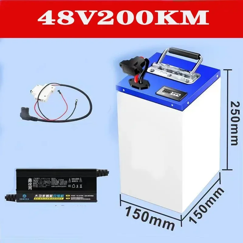 Bateria de Lítio 72V 60V 48V d - 60V 50Ah Electric Scooter Battery avaliação e preço