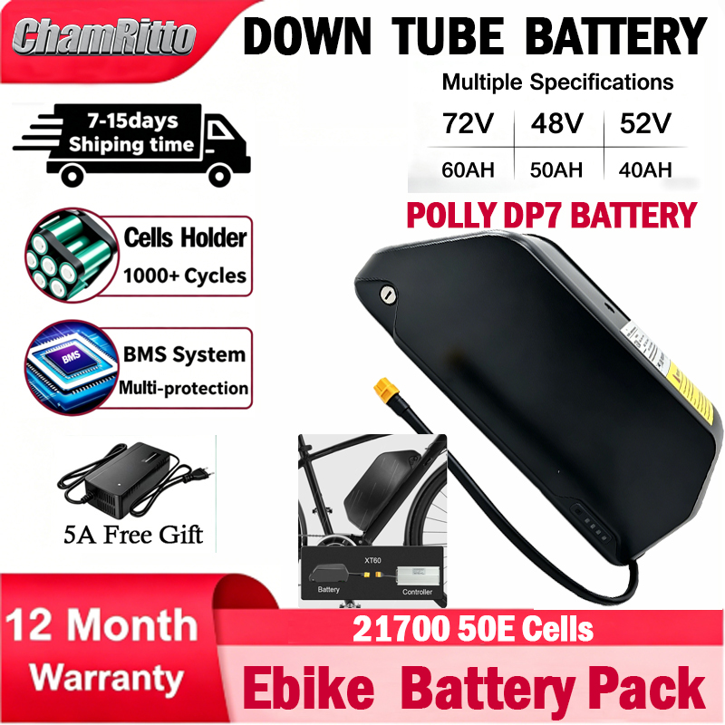 Bateria para E-bike Cham-Rider - 72V 50Ah 21700 Lithium Battery avaliação e preço