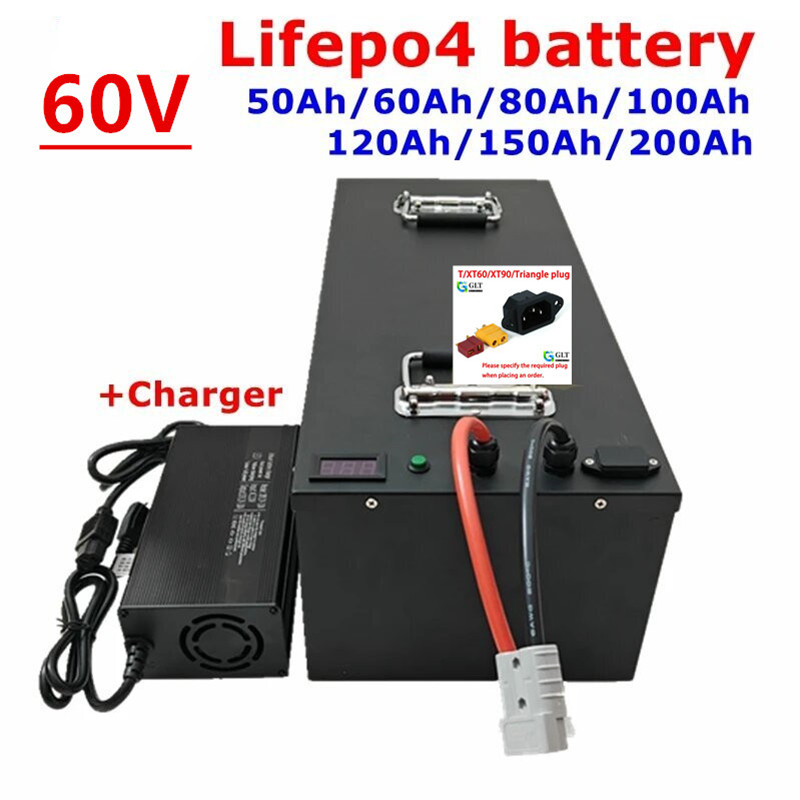 Bateria LiFePO4 60V 50Ah 100Ah - 60V 50Ah Electric Scooter Battery avaliação e preço
