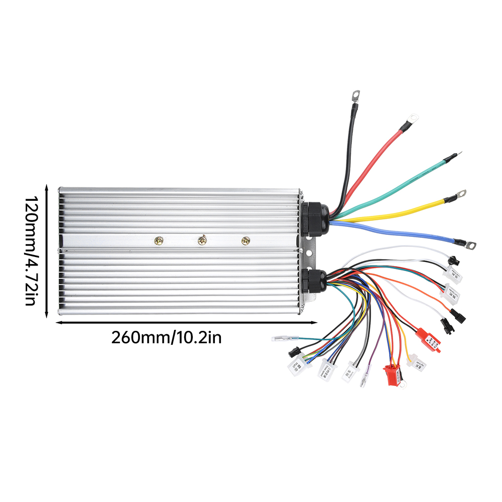 Controlador de motor sem escov - 72V 100A Sabvoton Controller avaliação e preço