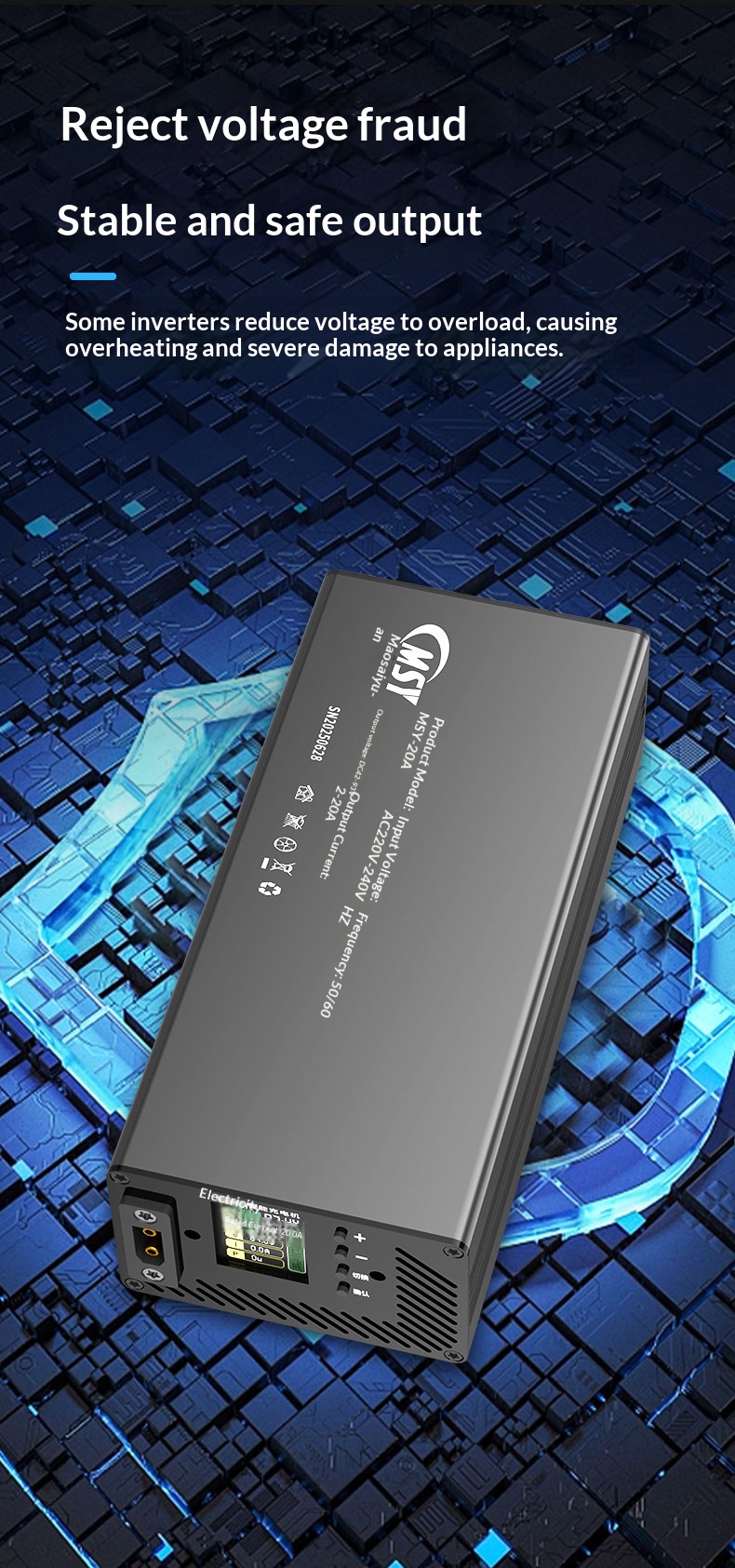 Carregador Ajustável 10-93V 2- - 84V 20A Smart Charger avaliação e preço
