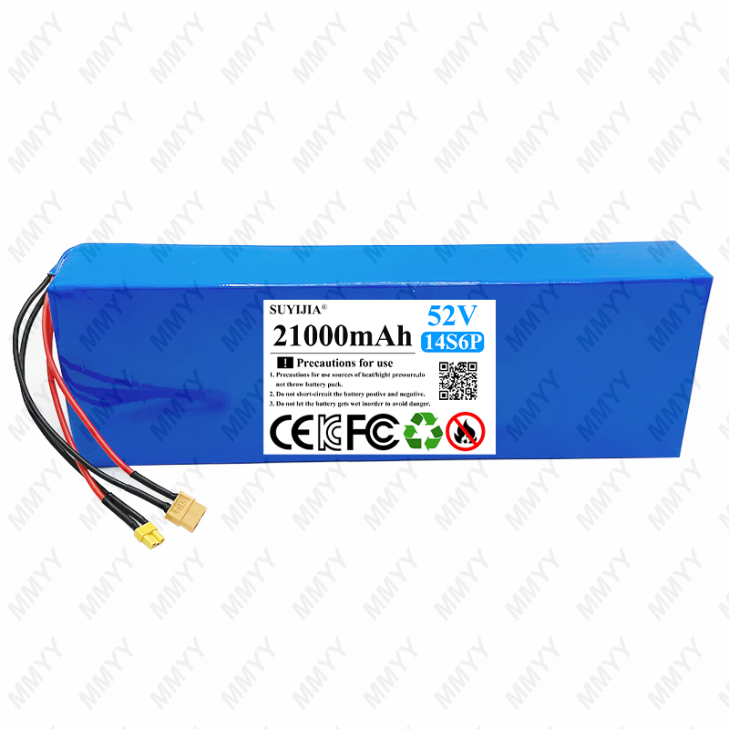 Bateria de Lítio 52V 21Ah 14S6 - 60V 50Ah Electric Scooter Battery avaliação e preço