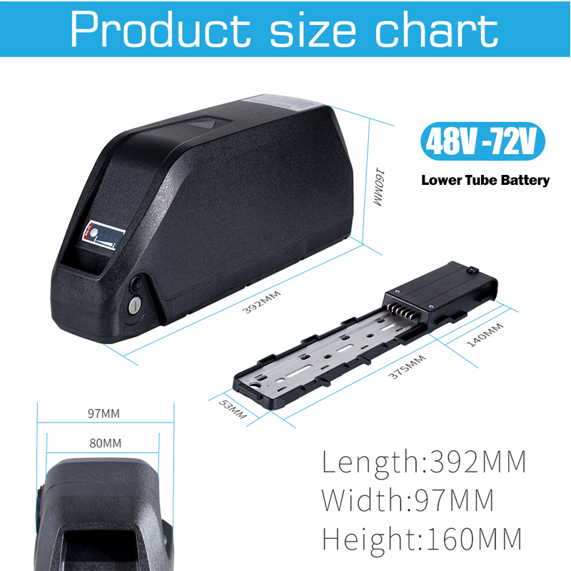 Bateria para Bicicleta Elétric - 72V 50Ah 21700 Lithium Battery avaliação e preço