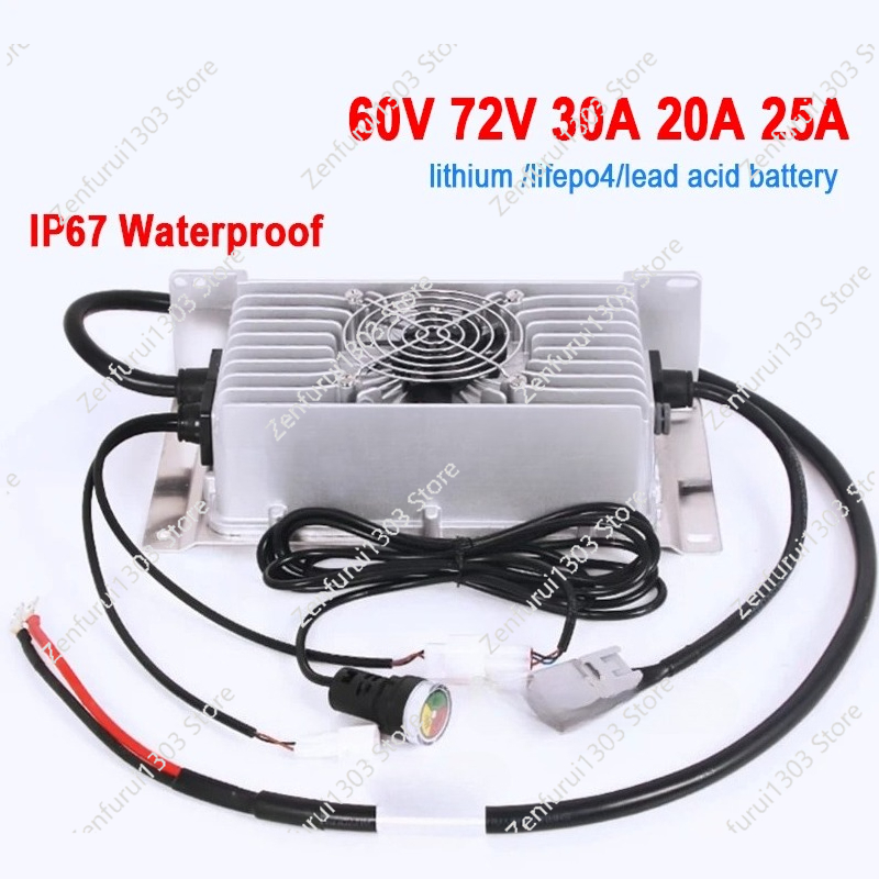 Carregador Inteligente 72V 30A - 84V 20A Smart Charger avaliação e preço